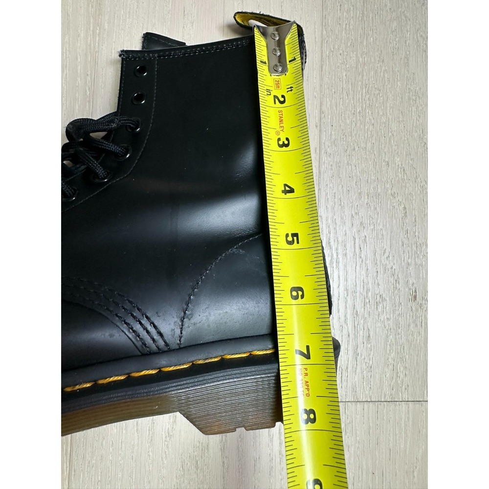 Doc Martens Combat Boots Leather 1460 Lug Sole Workwear Alt Lace Up US 9 EU 41 - Picture 3 of 11